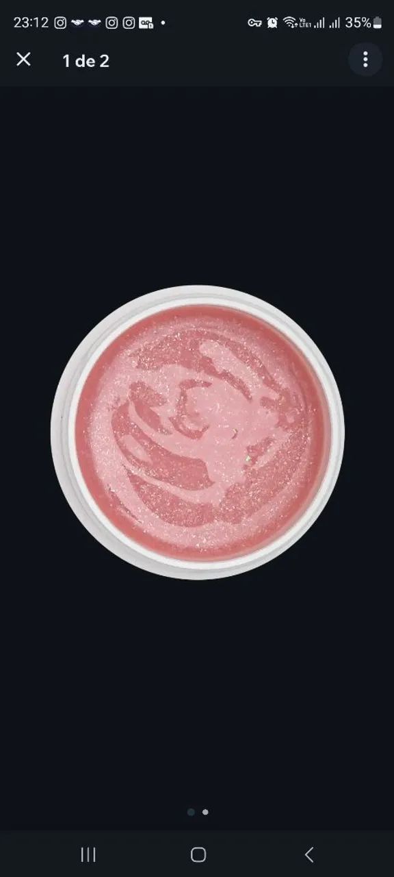 Gel Volia Classic Glitter Cover Sache - 14g