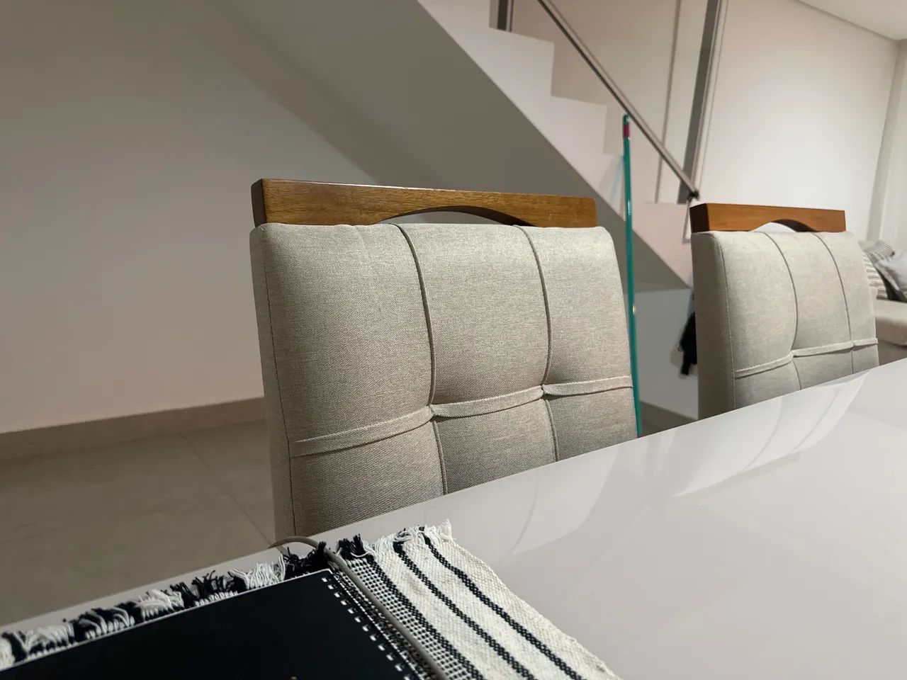 Cadeiras de Mesa de Jantar de 6 lugares  - Foto 5