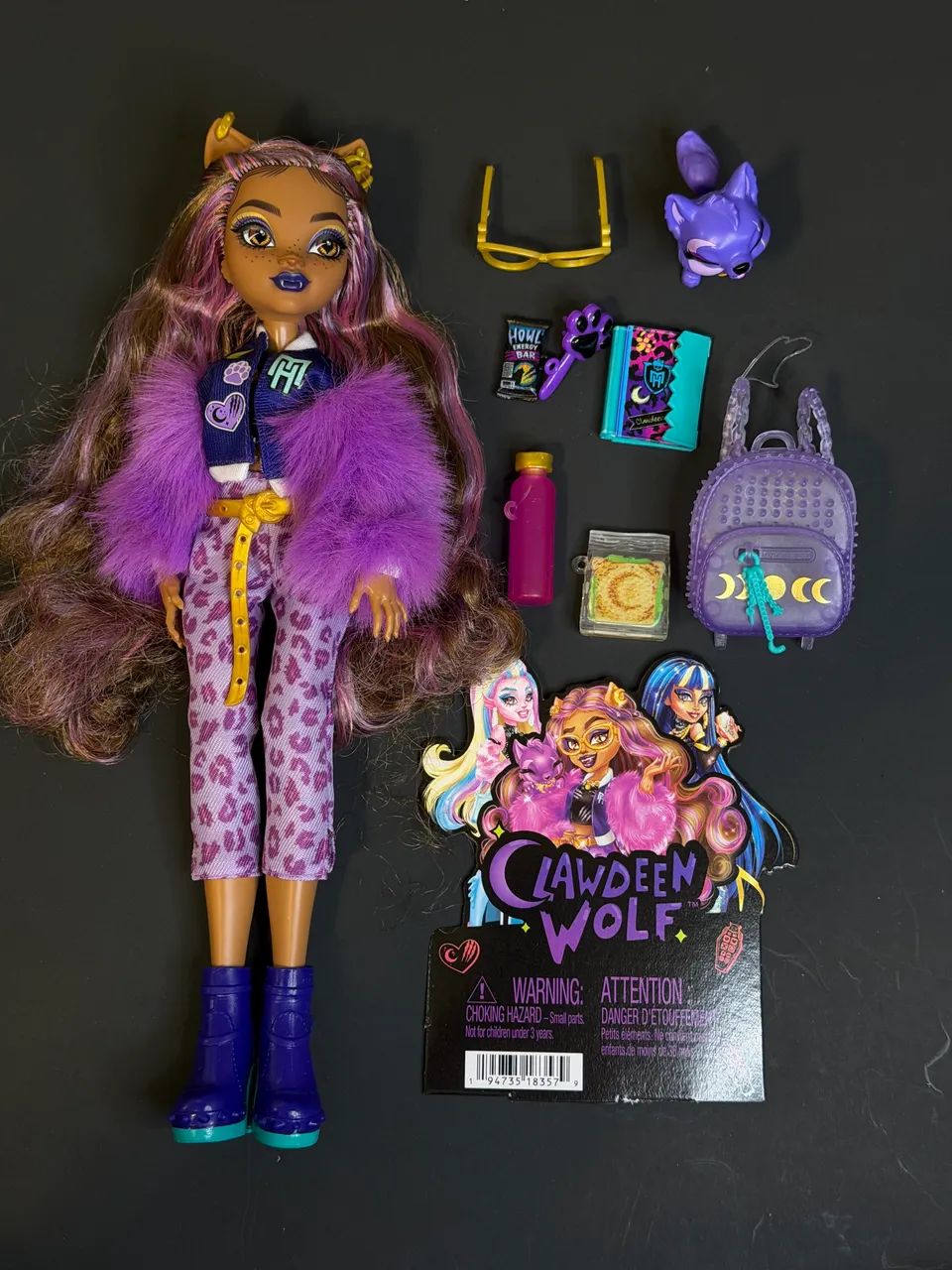 MONSTER HIGH G3 CORE REFRESH 2.0 CLAWDEEN