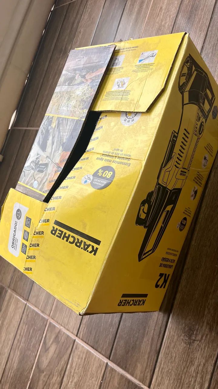 Lavadora karcher k2 turbo zerada - Foto 3