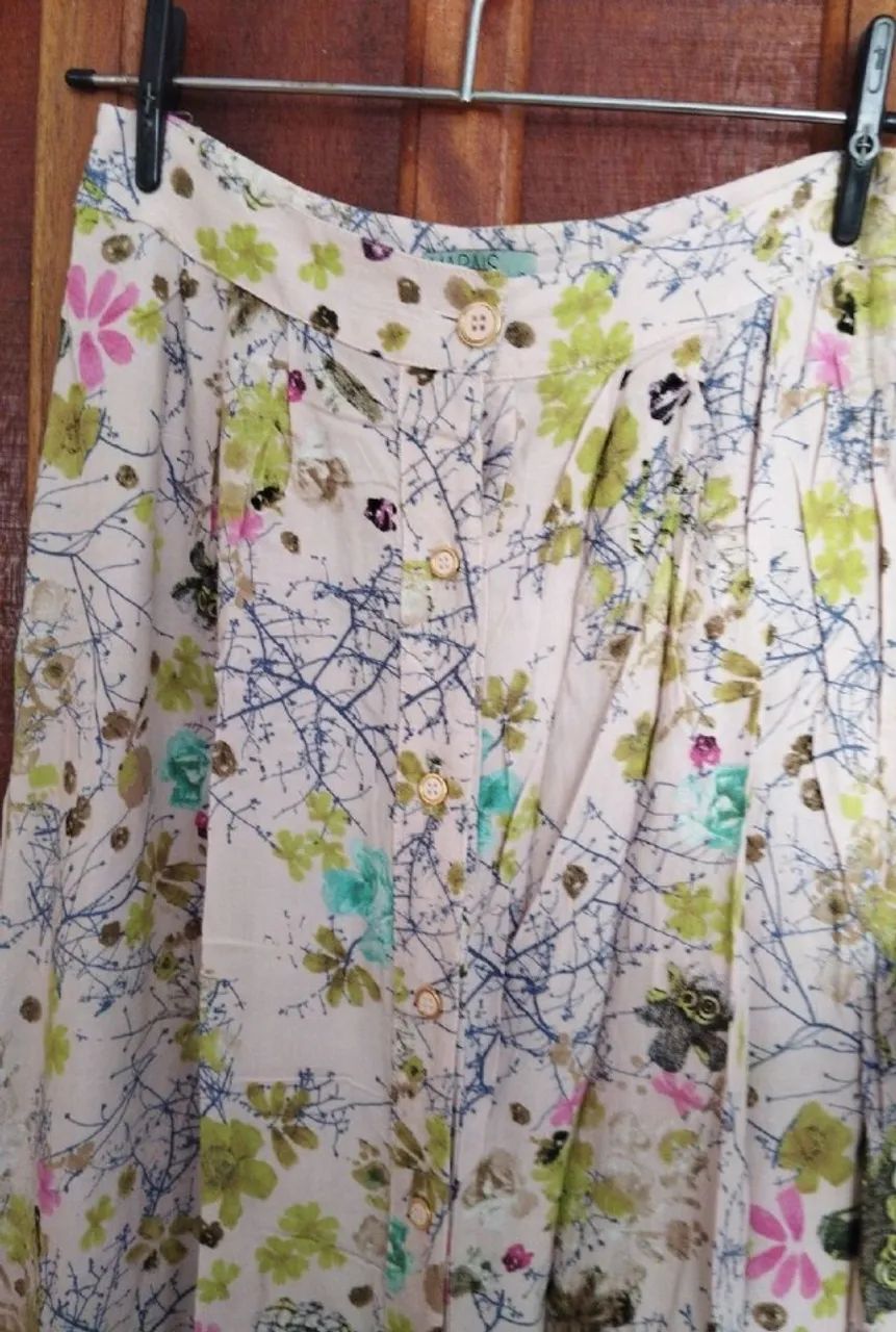 Saia Longa Floral - Foto 2