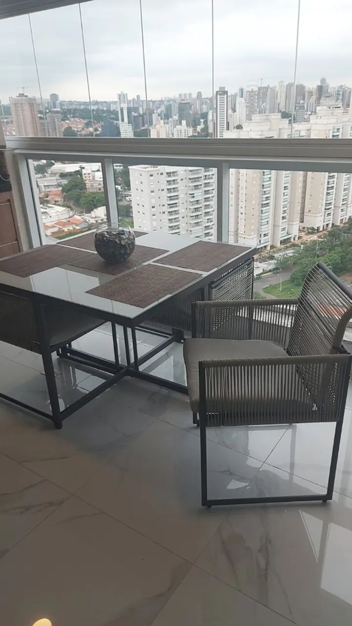 Mesa 4 lugares Novíssima e confortável - Foto 3
