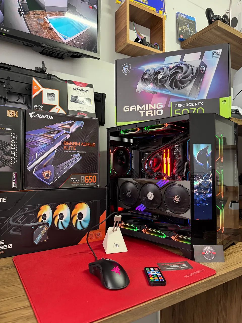 PC GAMER (Ryzen 7 9800x3d + RTX 5070 12GB + 32gb ram ddr5) - Foto 2