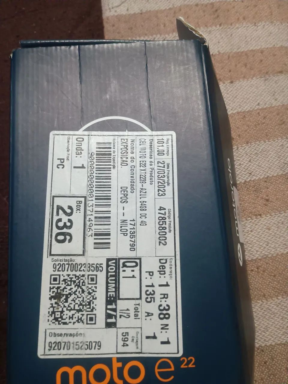 Vendo moto e22 - Foto 3