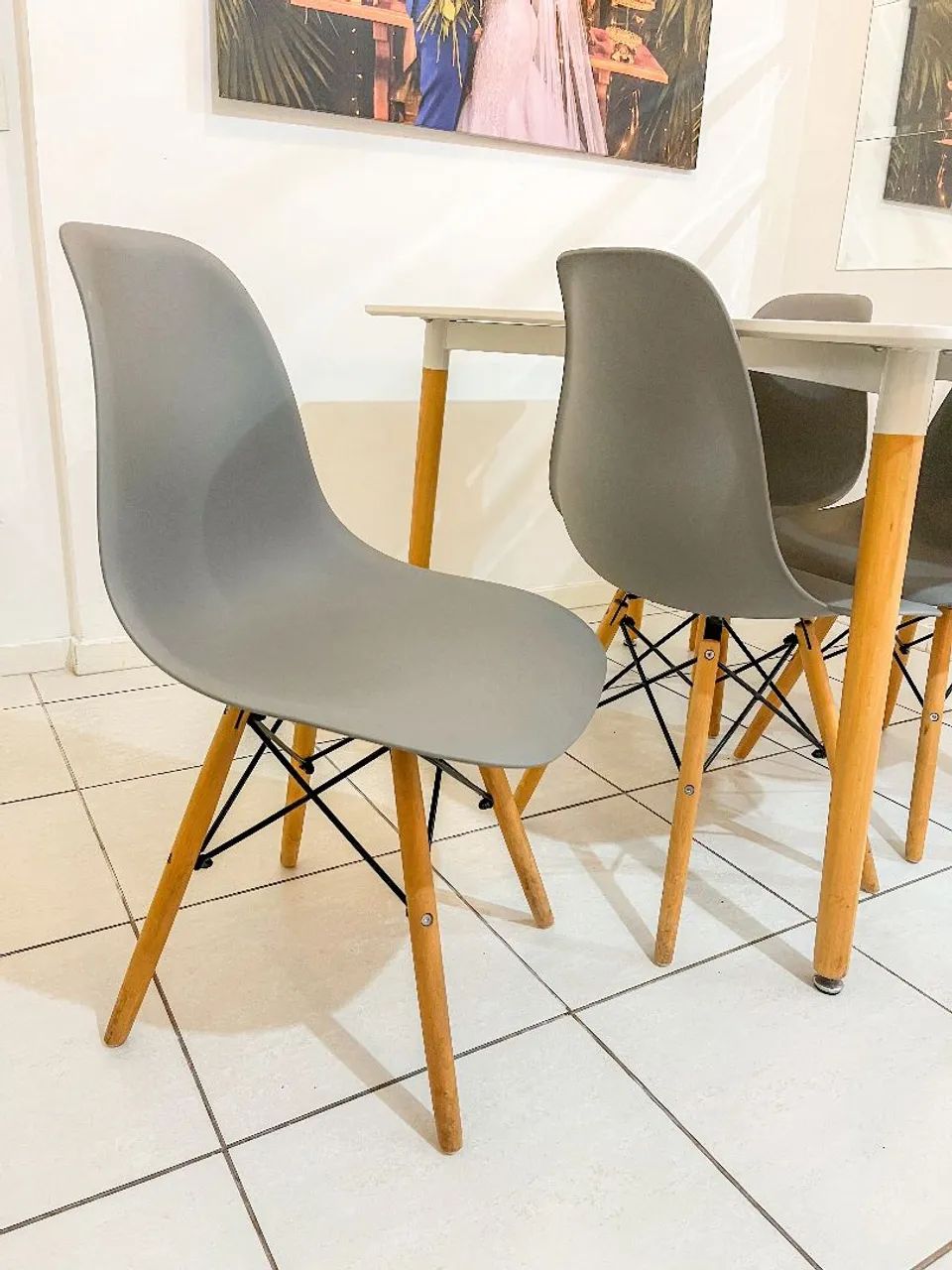 Mesa de jantar Retangular Eiffel - Foto 3