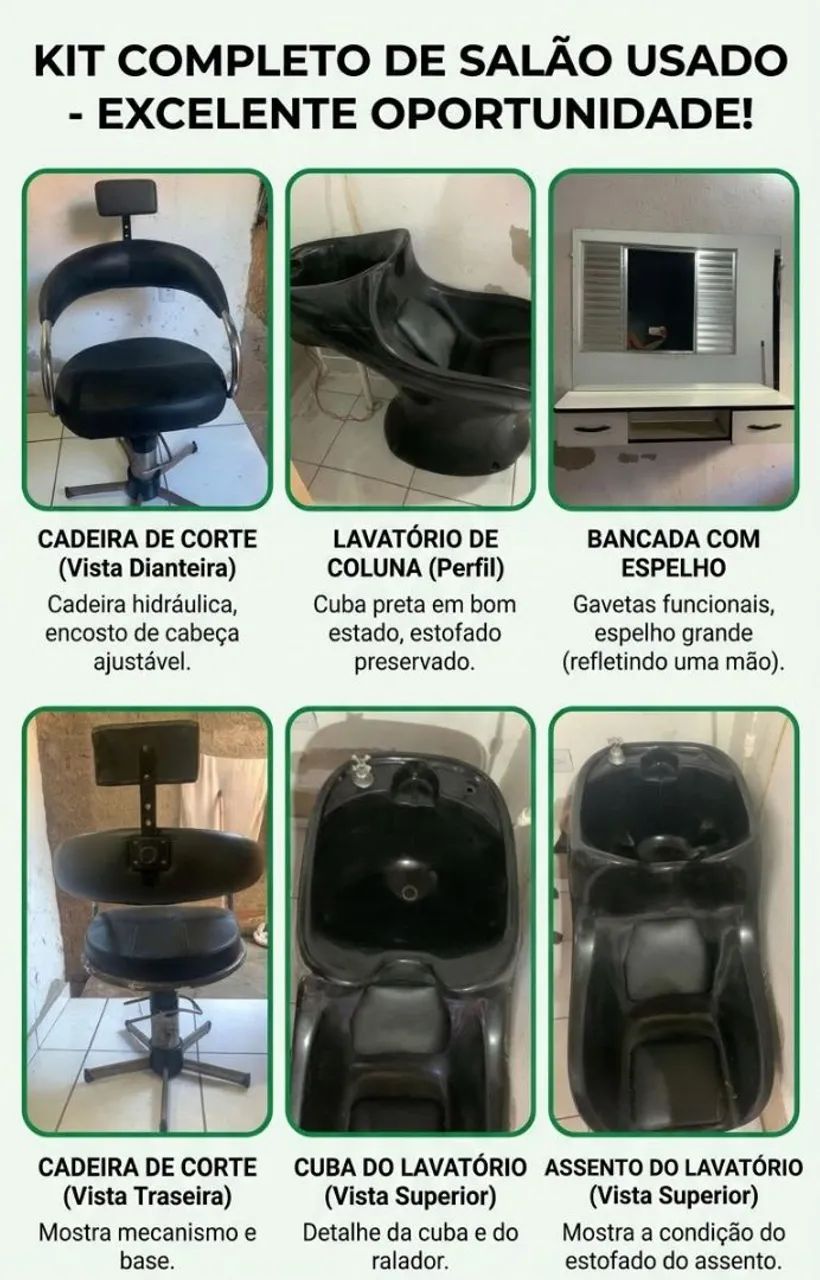 Kit de salão 