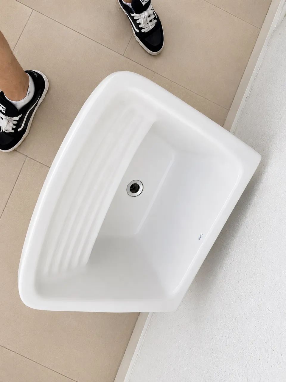 Tanque de Lavar Roupa de Louça (Celite/Deca) 54cm de largura  - Foto 2