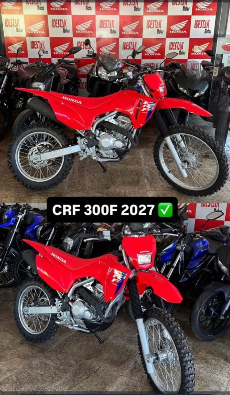 CRF 300f ZERO KM