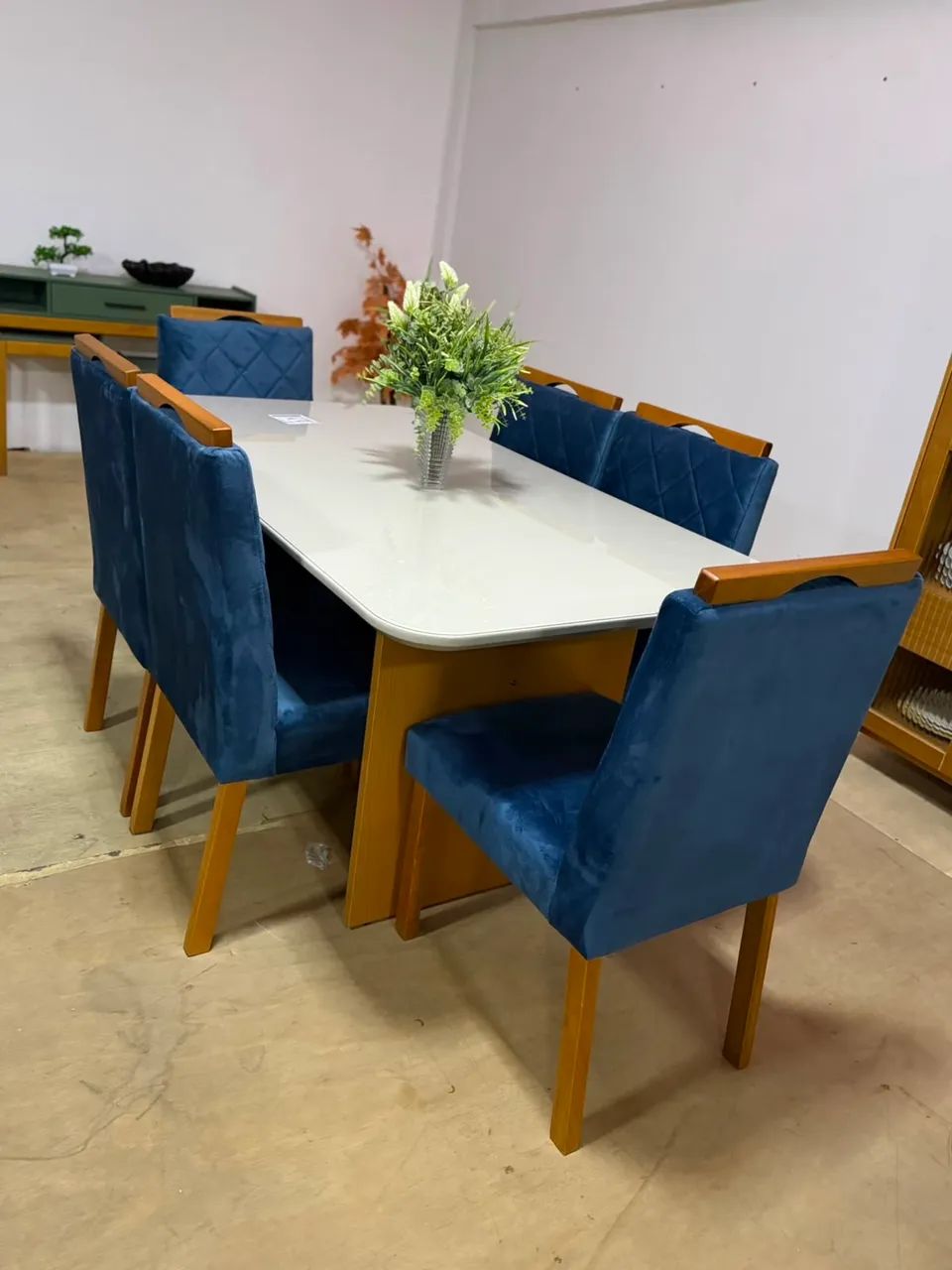 Mesa de Jantar com 6 cadeiras Alice - Foto 3