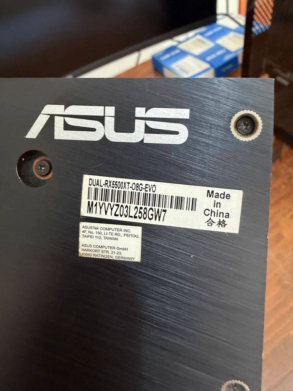Placa de vídeo Asus 5500XT 8gb  - Foto 3
