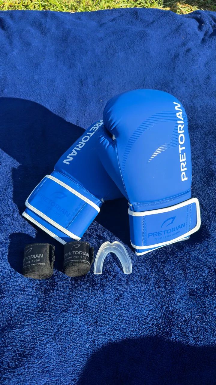 PROMOÇÃO KIT BANDAGEM E BUCAL E LUVA DE BOXE PRETORIAN FX2 - Foto 4
