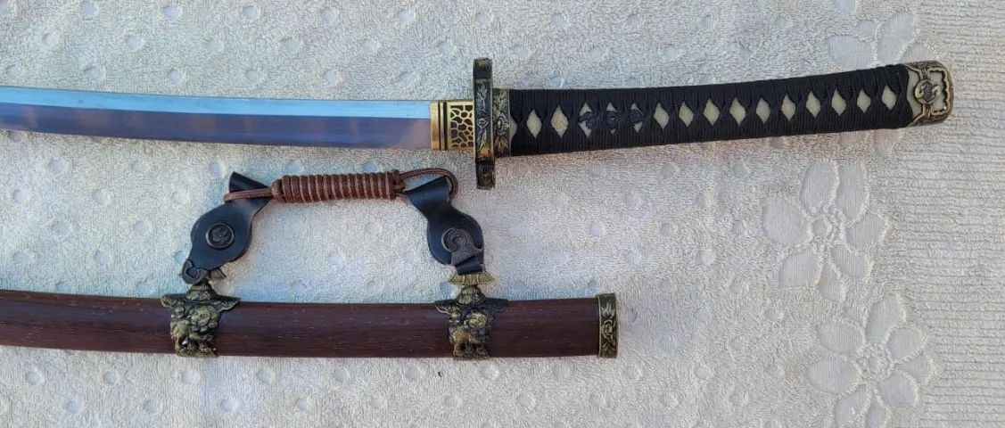 Espada com fio, com corte Chinesa importada dos USA.  - Foto 2