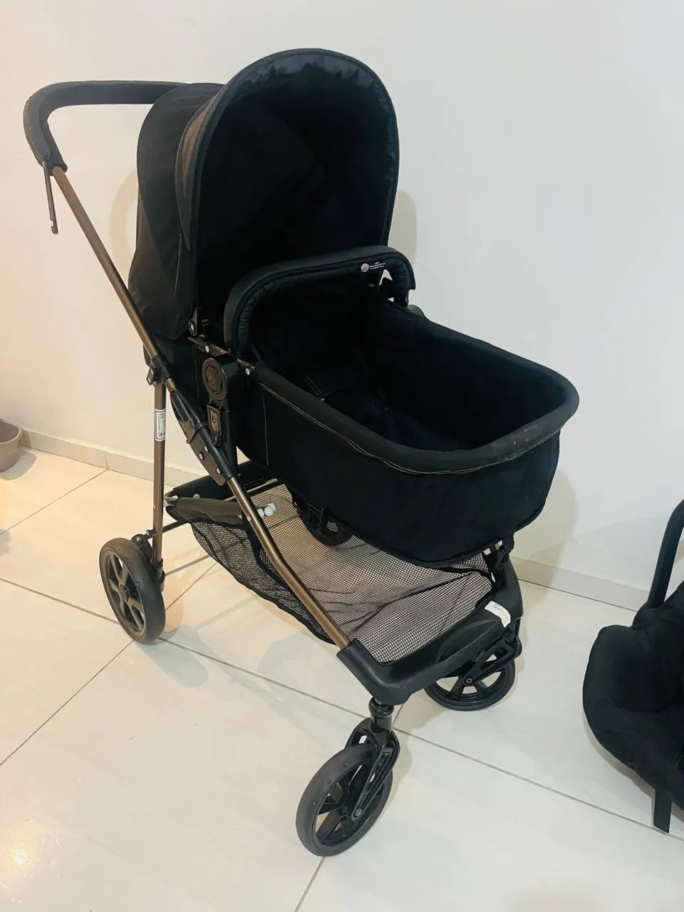 Carrinho de bebê Napoli Galzerano muito Novo - Foto 3