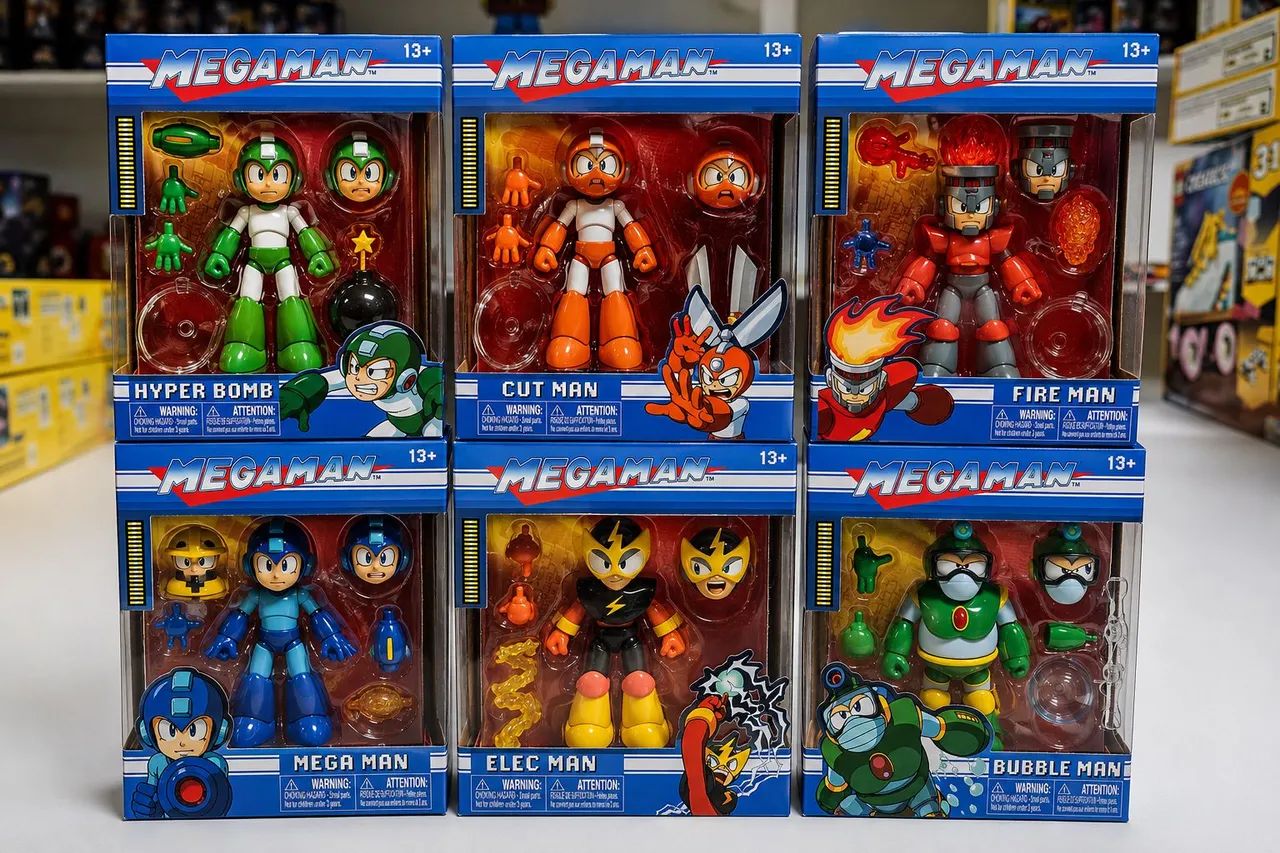 Action Figure MEGA MAN Jadatoys 