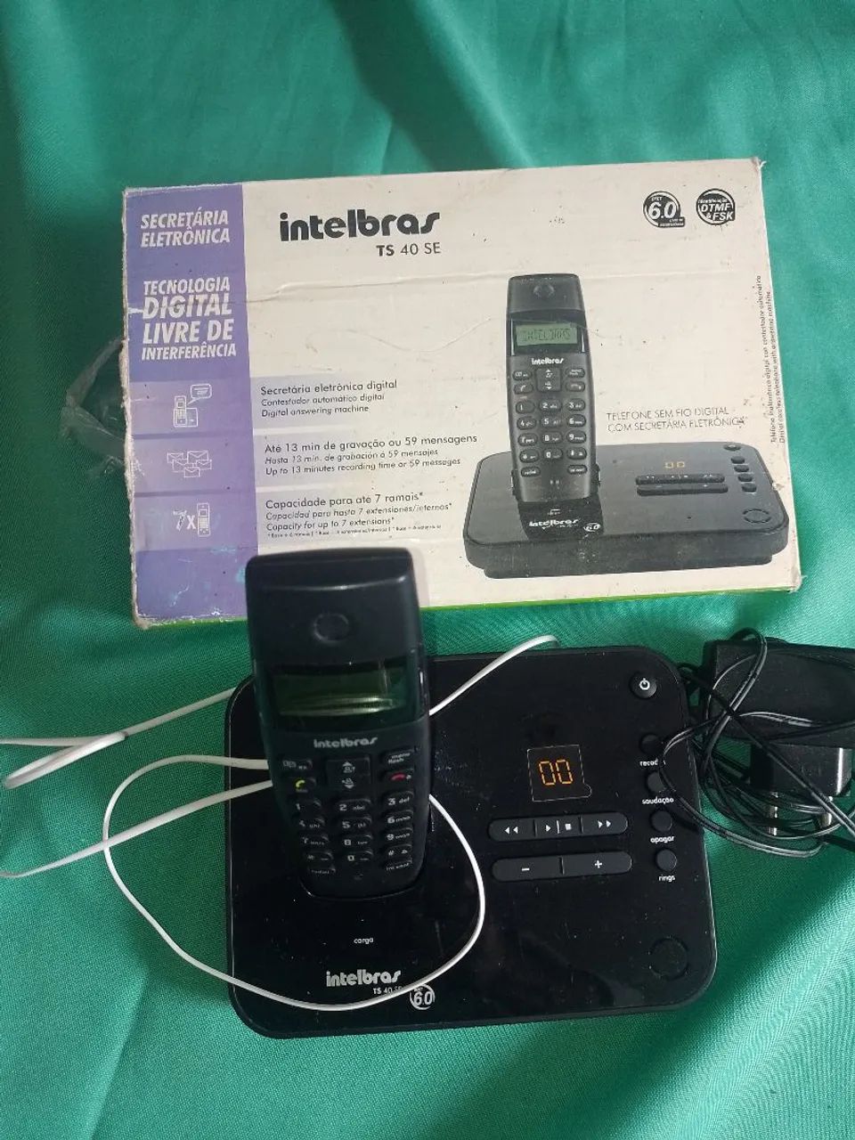 Vendo secretaria eletrônica com manual 