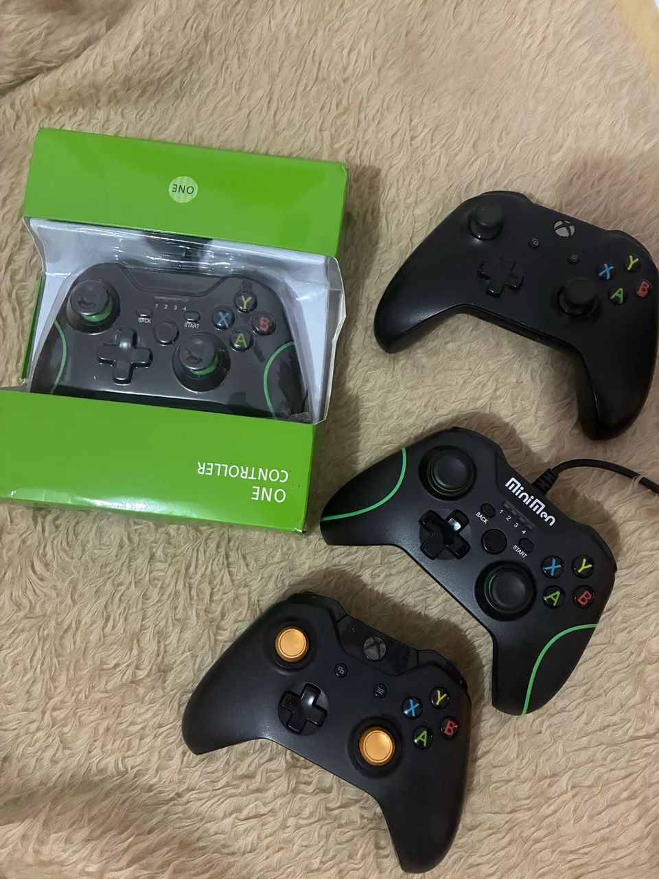 XBOX ONE FAT 500 GB COM CONTROLE E 2 JOGOS: RDR II E GTA V - Foto 3
