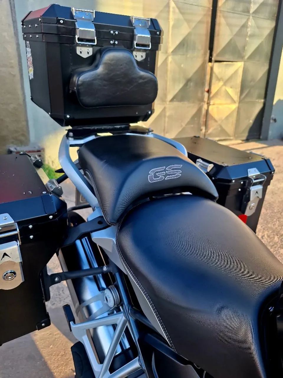 BMW GS1200 TRIPLE BLACK EQUIPADA BAIXO KM - Foto 5