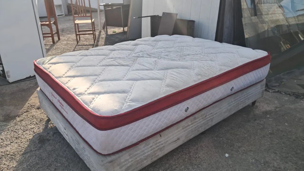 Cama box linda barato par Parcelamos frete grátis  - Foto 2