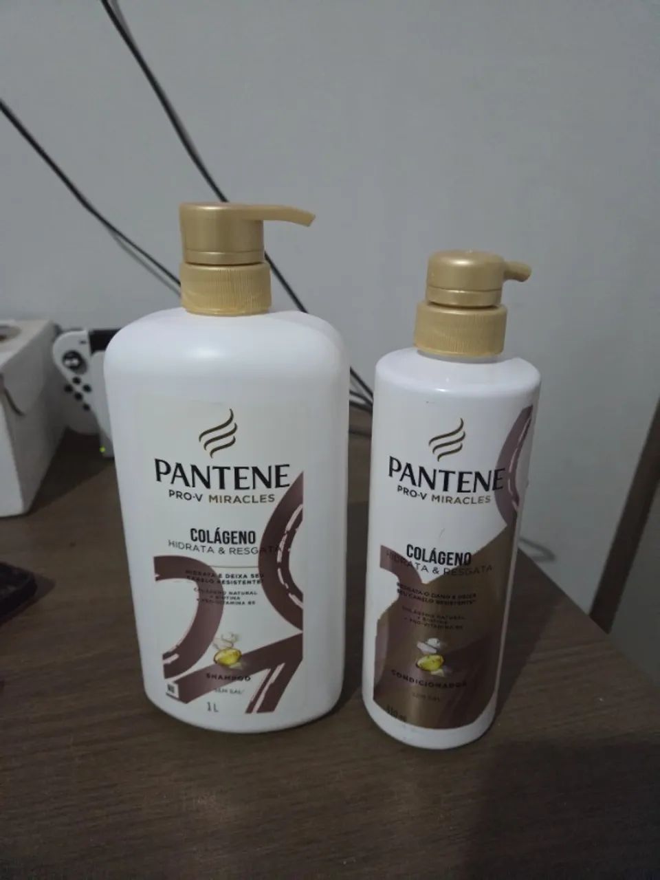 Kit shampoo e condicionador Pantene