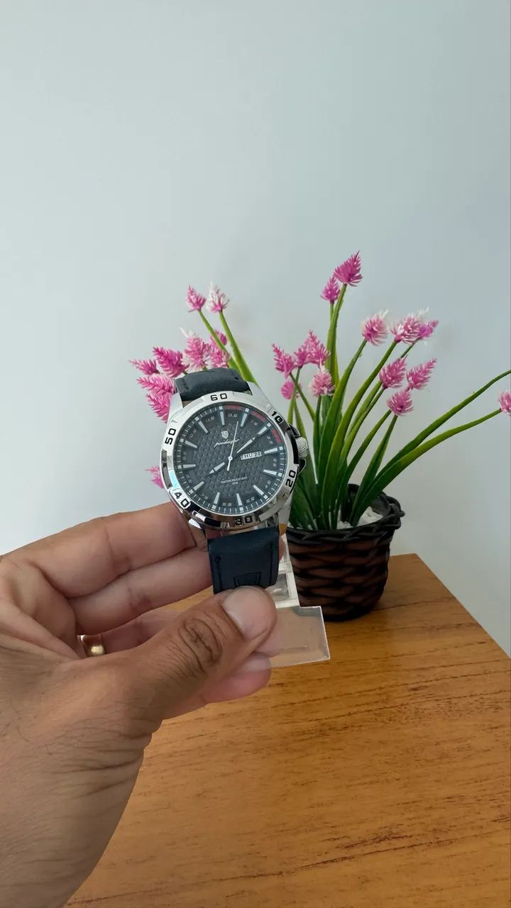 Relógio Poedagar Novo | Elegante e Inoxidável - Foto 5