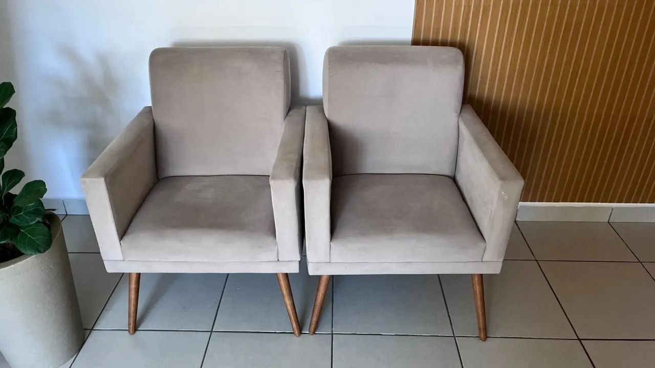 Poltronas sala de estar  - Foto 2