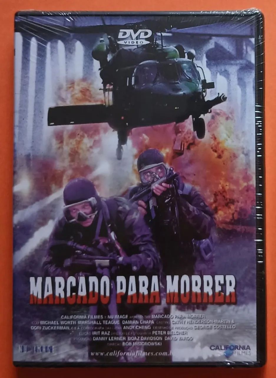 Dvd (Lacrado) Marcado Para Morrer 