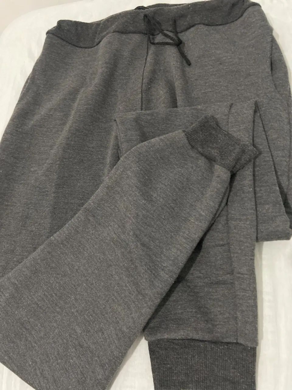 Calça Moletinho Chumbo M