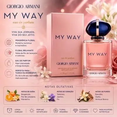 Perfume My Way edp 15ml Miniatura - Foto 2