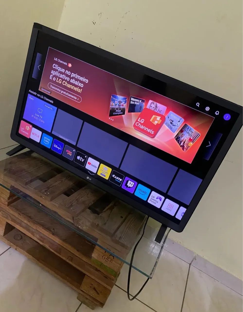 Smart Tv LG 32 polegadas semi-nova - Foto 2