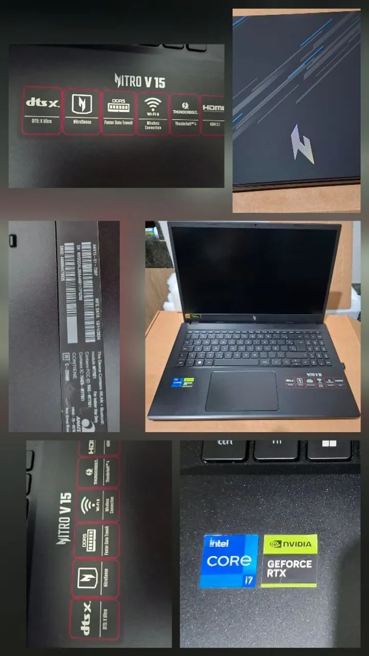 Notebook Acer Gamer Nitro V15 ANV15 - Foto 3