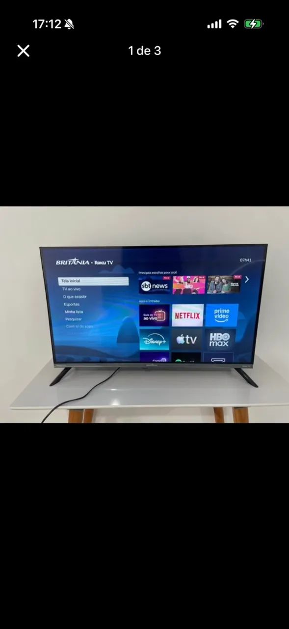 Vendi tv smart 32 polegadas Britânia  - Foto 2