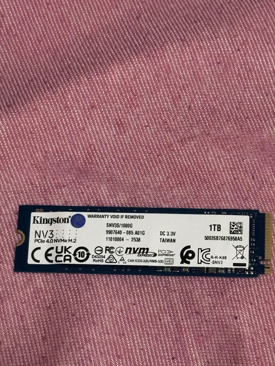 SSD KINGSTON NVME 1TB 