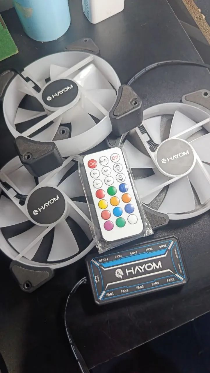 KIT 3 FANS RGB - Foto 3