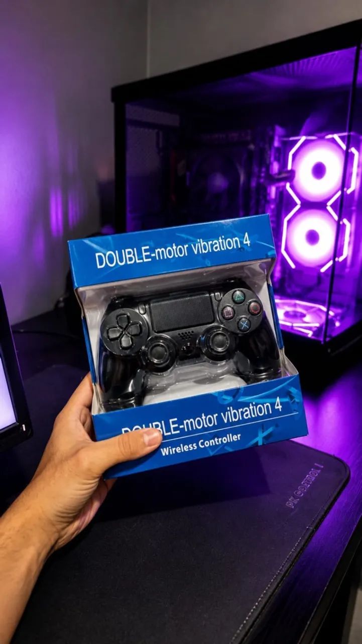 Controle sem fio para PS4 e PC