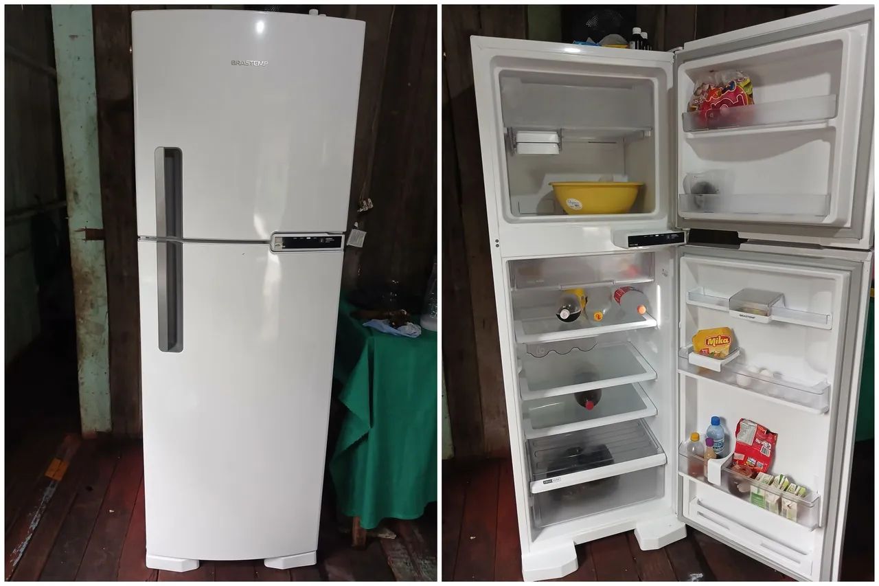Geladeira semi nova 9 meses de uso