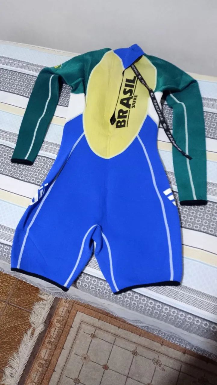 Roupa de neoprene Mormaii, short john Mormaii, roupa de borracha Mormaii juvenil  - Foto 5