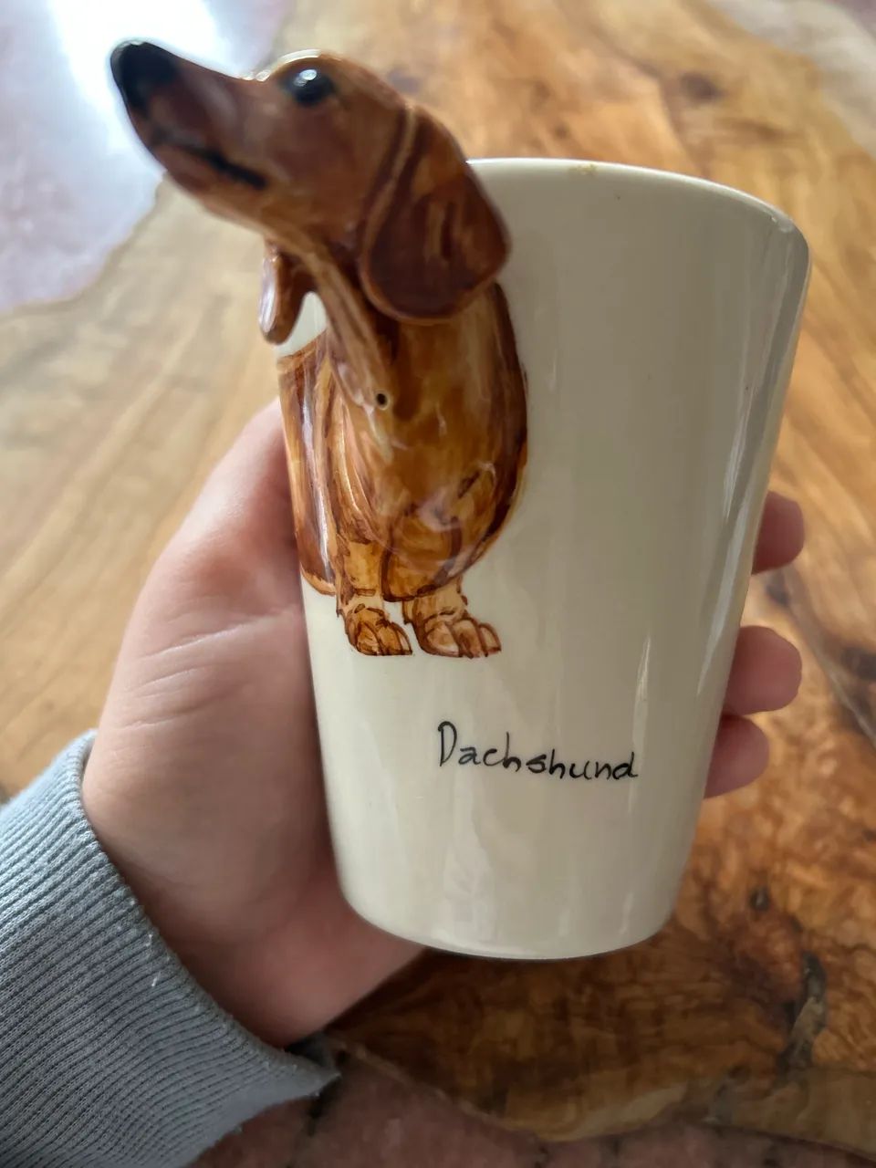 Caneca do cachorro Dachshund 