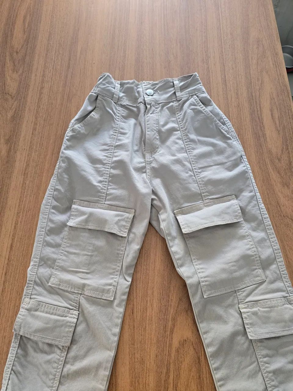 Calça cargo cinza da Youcom no 34
