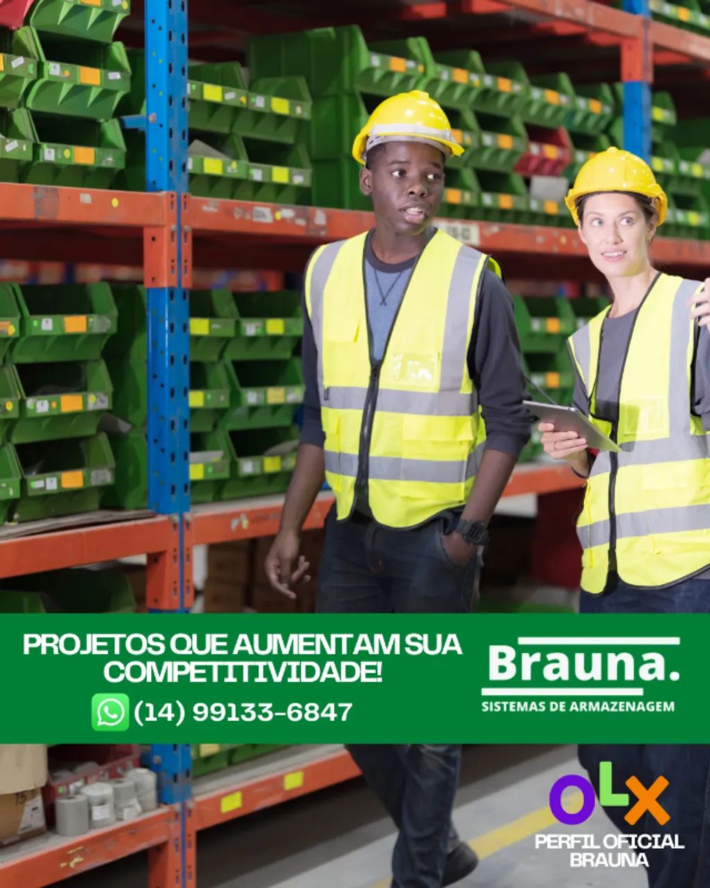 Estante Multiuso Brauna - Cargas Variadas