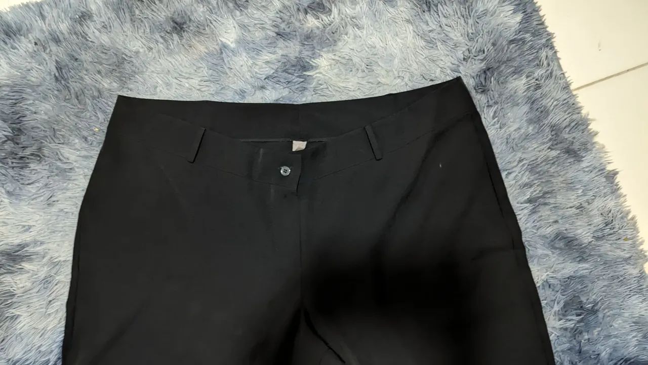 Calça Social Feminina Plus Size Tam 56 com Elastano  - Foto 2