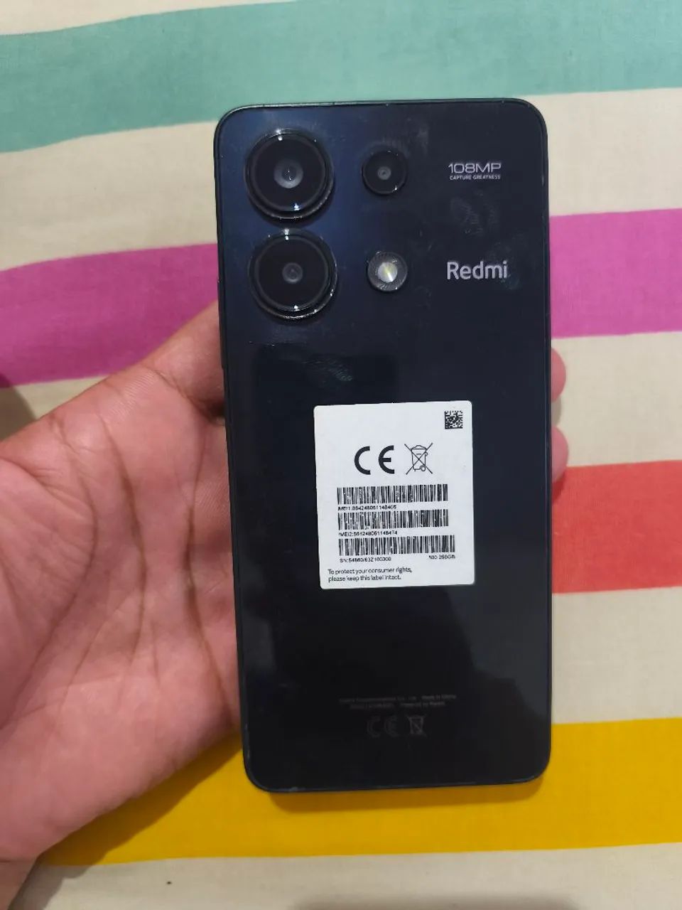 Vendo redimi note 13 256gb 670 reais  - Foto 5