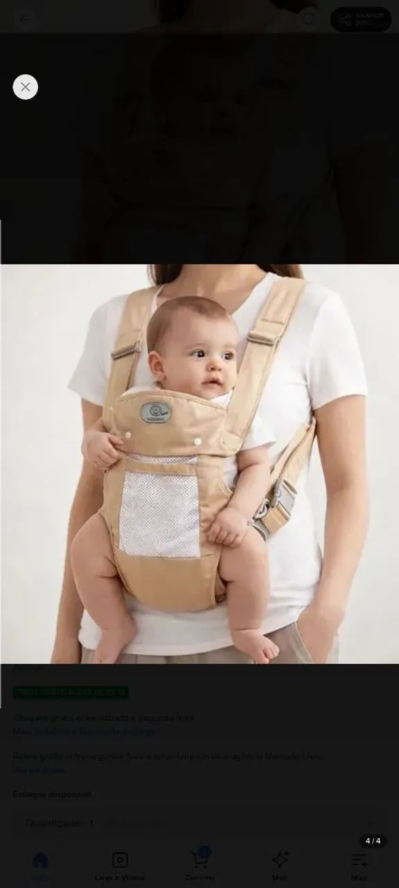 Canguru para bebe - Foto 4