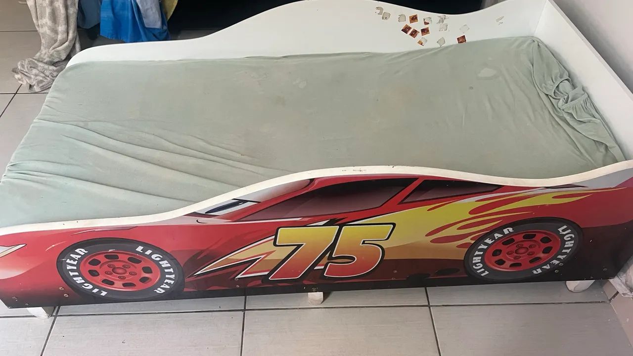 Cama de carro e colchão  - Foto 4