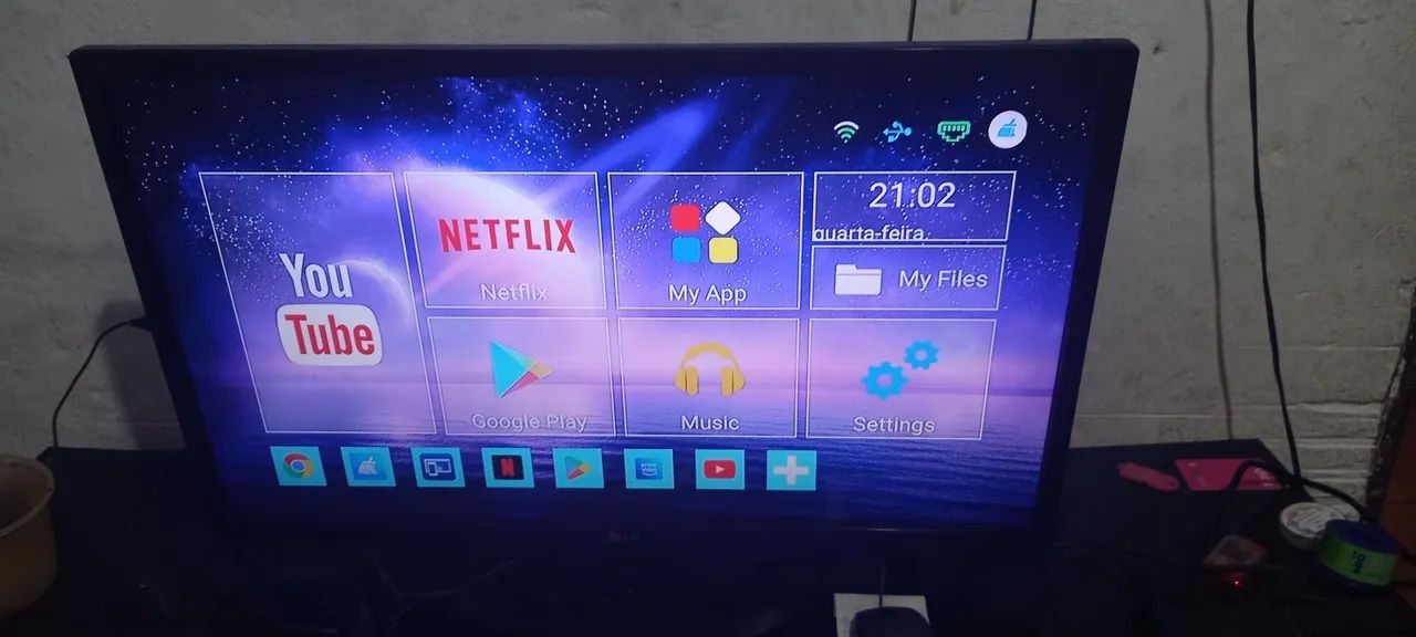 TV LG 32 polegadas pra sair rapido