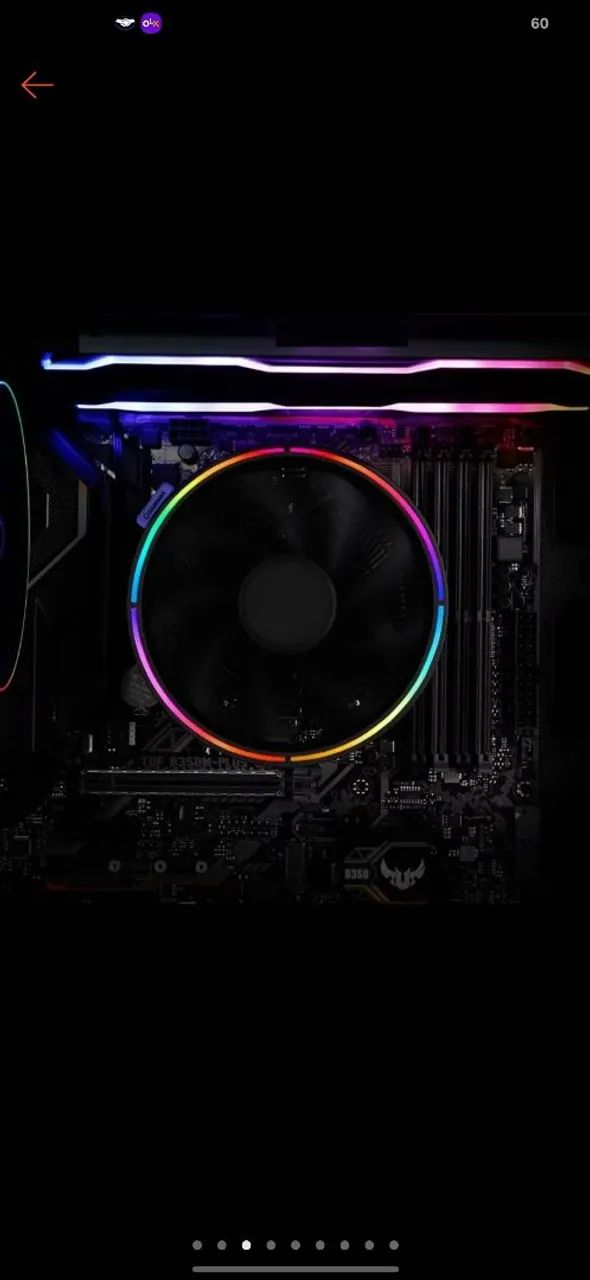 Cooler 120 mm com base AMD novo  - Foto 5