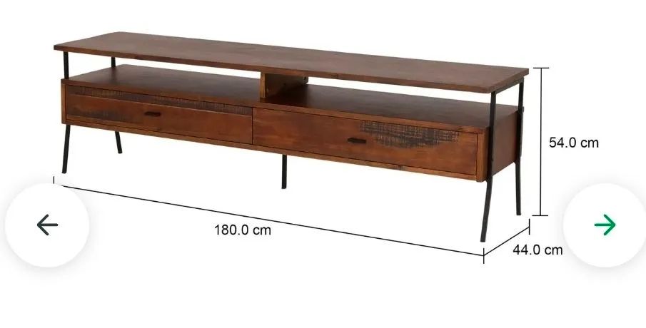 Rack 1,80 M X 44 CM Madeira Tok Stok - Foto 4