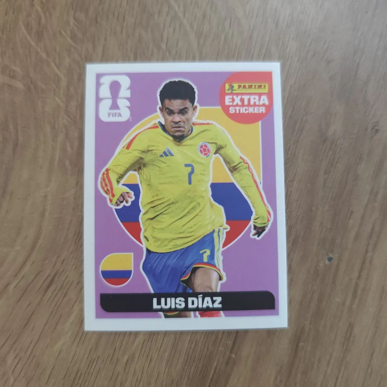 Luis Díaz Extra Sticker Panini