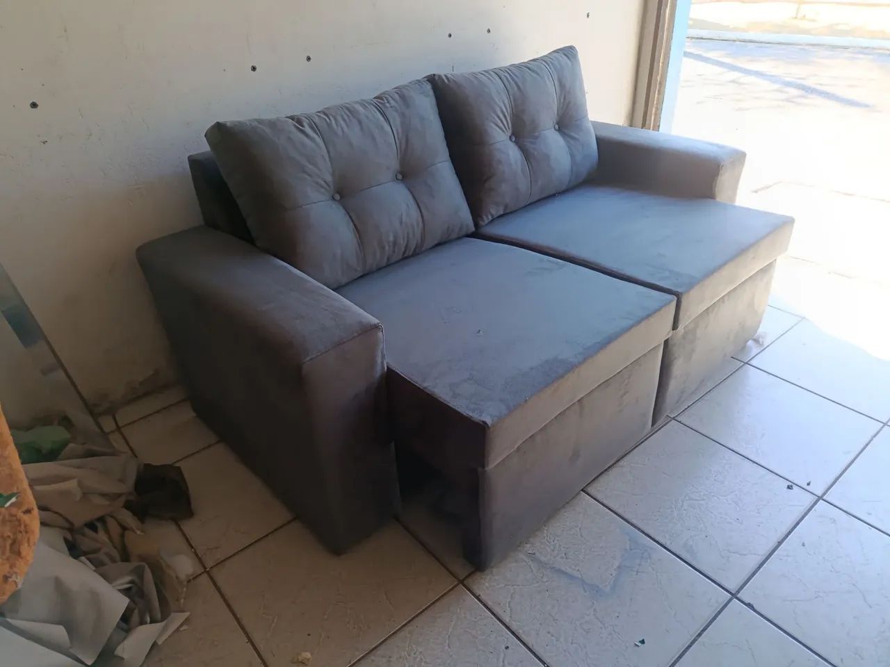 Vende se este sofá retrátil  - Foto 3