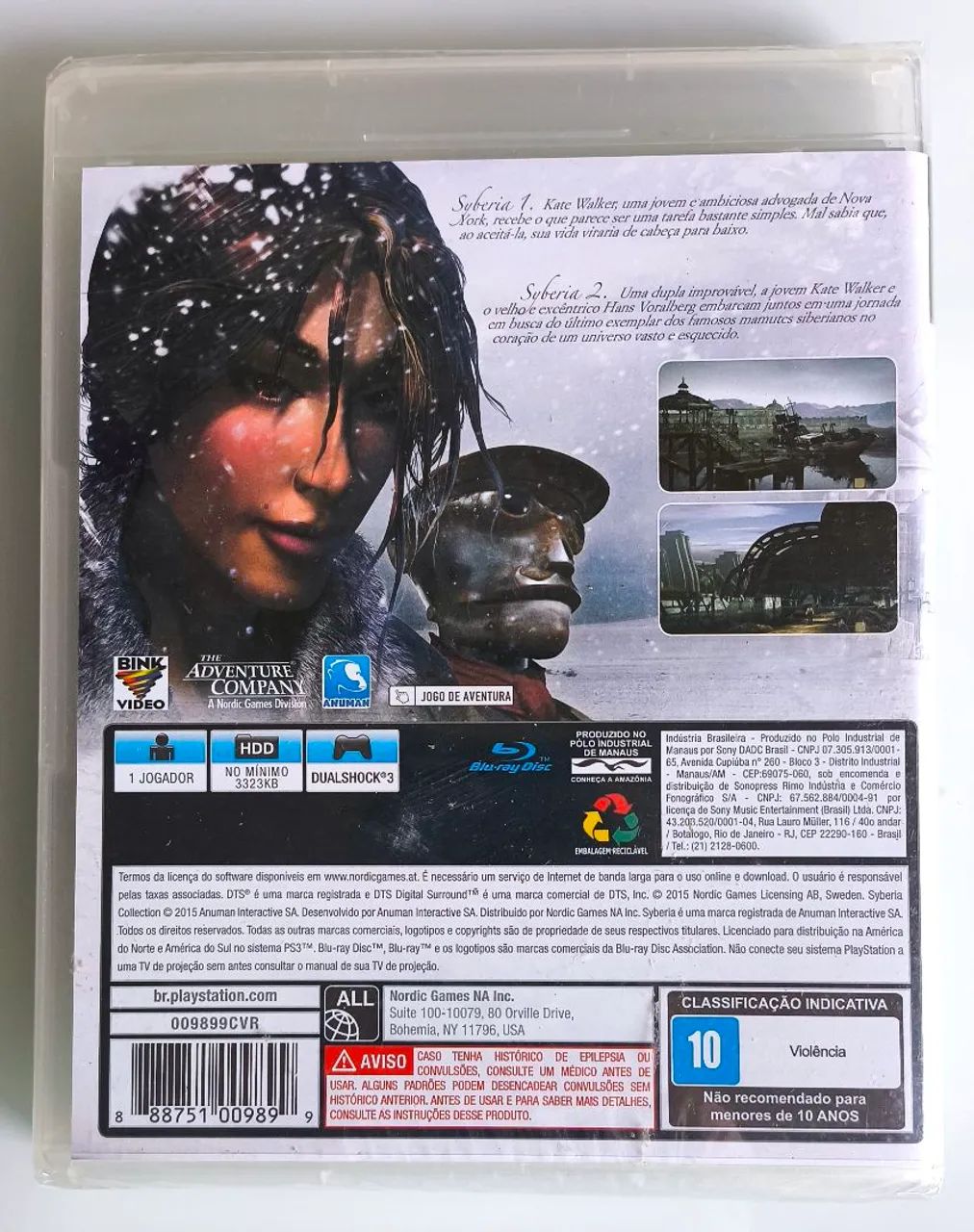 Syberia collection Lacrado PS3 - Foto 2