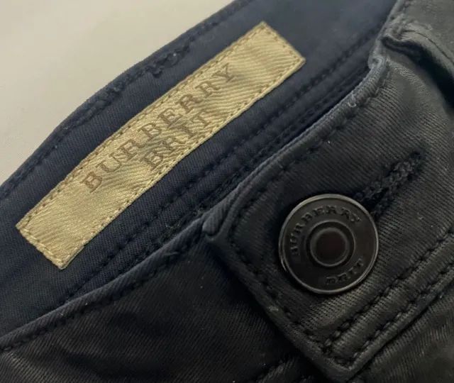 calça couro Burberry - original - Foto 4